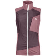 Chaleco de mujer Ortovox Trace Windbreaker Vest W rosa Chestnut