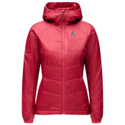 Chaqueta de mujer Black Diamond W Solution 2.0 Hoody rojo Mineral Red
