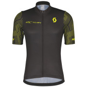 Maillot de ciclismo de hombre Scott M's RC Team 10 SS negro/amarillo black/sulphur yellow