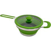 Olla Vango Cuisine 1.5L Non-Stick Pot plata/verde herbal