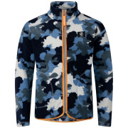 Sudadera para niños Dare 2b Wing It Fleece DuskBl/Camo azul/naranja DuskBl/Camo