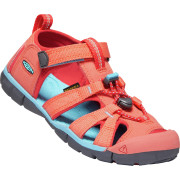Sandalias para niños Keen Seacamp II CNX JR naranja Coral/PoppyRed