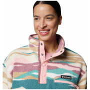 Sudadera de mujer Columbia Helvetia™ II Printed Cropped Half Snap