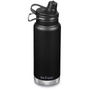 Botella térmica Klean Kanteen TK Wide 32 oz WideChug Cap negro