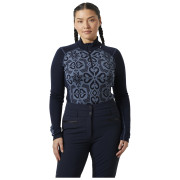 Camiseta funcional de mujer Helly Hansen W Lifa Merino Midw Gra 1/2 Zip