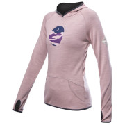 Camiseta funcional de manga larga para mujer Sensor Merino Upper Triglav rosa claro dusty pink