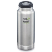 Botella térmica Klean Kanteen TK Wide 32 oz plata Brushed Stainless