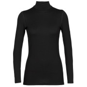 Camiseta de mujer Icebreaker W 260 Tech LS Turtleneck negro Black