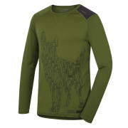 Camiseta funcional de hombre Husky Merino 100 dl. rukáv Dog