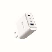 Adaptador Swissten GaN 2X USB-C 100W + 1X USB-C 20W + 1X USB-A 30W