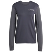 Camiseta funcional de mujer Adidas Multi Synt Ls W gris