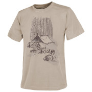 Camiseta de hombre Helikon-Tex T-Shirt (Home Sweet Home) beige Khaki