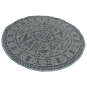 Alfombra para tienda Easy Camp Bilberry Round Carpet 150 cm gris