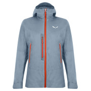 Chaqueta de mujer Salewa W Pelmo Convertible Jkt gris FlintStone/Int