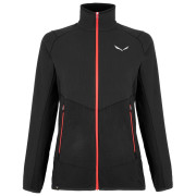 Sudadera de mujer Salewa W Paganella Jkt negro BlackOut/