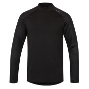 Camiseta funcional de hombre Husky Winter Triko Dl Zip - M negro