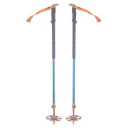 Bastones de senderismo Pinguin Tour Long FL Foam azul/naranja