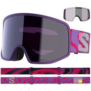 Gafas de esquí Salomon Sentry Pro Sigma +1Lens rojo Pansy