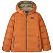 Chaqueta para niños Patagonia K's Hi-Loft Down Sweater Hoody - Marigold naranja Marigold