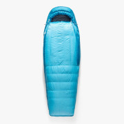 Saco de dormir de plumón Sea to Summit Trek Women's -9C Regular azul/ azul claro Blue Atoll