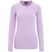 Camiseta funcional de mujer Icebreaker 200 Oasis LS Crewe rosa claro Purple Gaze