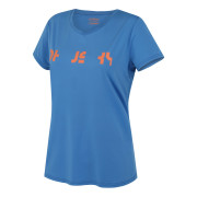 Camiseta de mujer Husky Thaw L azul claro lt.blue