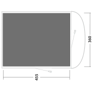 Suelo debajo de tienda de campaña Outwell Footprint Sky 6