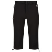 Pantalones de tres cuartos para hombre Regatta Xert Str CapriIII negro black