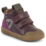 Calzado para niños Froddo Rosario High Top Dark Bordeaux rojo oscuro dark bordeaux