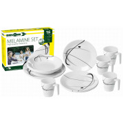 Vajilla Brunner Melamine Set Serenade