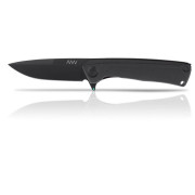 Cuchillo Acta non verba Z100 DLC/Plain Edge, G10, Lock negro Black/Black