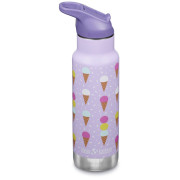 Termo para niños Klean Kanteen Insulated Kid Classic Narrow 12oz (w/Flip Seal Sport Cap) violeta ice cream