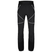 Pantalones softshell de hombre Loap Urkar negro/gris Tap Shoe/Gray