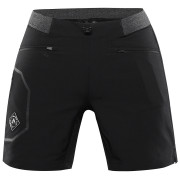 Pantalones cortos de mujer Alpine Pro Zamba negro/blanco black