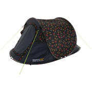 Tienda de campaña de senderismo Regatta Malawi 2 (Print) negro El Amigo (S9K)