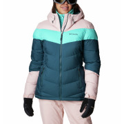 Chaqueta de invierno para mujer Columbia Abbott Peak™ Insulated Jacket azul Night Wave, Dusty Pink, Bright Aqua