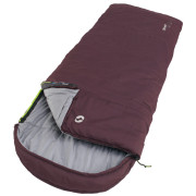 Saco de dormir tipo manta Outwell Campion Lux violeta/gris Aubergine