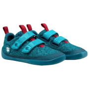 Calzado para niños Affenzahn Sneaker Knit Happy azul Shark