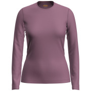 Camiseta de mujer Icebreaker W's 200 Oasis LS Crewe violeta Deco