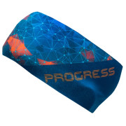 Banda para cabeza Progress TR HDB Print azul petrol crystal