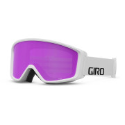 Gafas de esquí Giro Index 2.0 White Wordmark Amber blanco Amber Pink