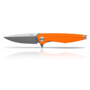 Cuchillo Acta non verba Nůž Z300 - Liner, Plain naranja Orange