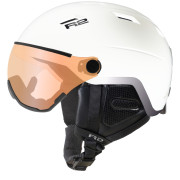 Casco de esquí para mujer R2 Panther blanco