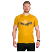 Camiseta de hombre Northfinder Josh marrón 314Goldenyellow