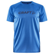 Camiseta de hombre Craft CORE Unify Logo azul/ azul claro Sarek