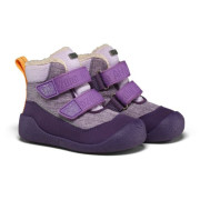 Botas de invierno para niños Affenzahn Prewalker Winter Boot Vegan Snuggy Butterfly violeta Butterfly