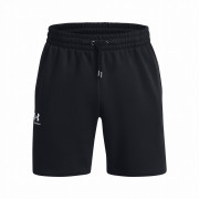 Pantalones cortos de hombre Under Armour Icon Fleece Short negro Black/White