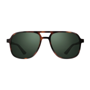 Gafas de sol Vallon Howlin' - Non-polarized verde/marrón Dark Tortoise