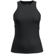 Camiseta sin mangas para mujer Icebreaker W Mer Rib Lotus Tank negro Black