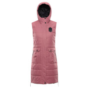 Chaleco de mujer Alpine Pro Harda rosa DUSTY ROSE